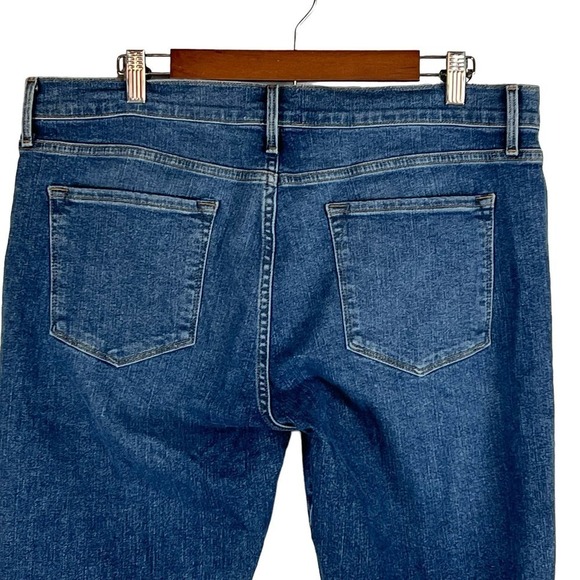 FRAME LE GARCON MID-RISE STRAIGHT-LEG ANKLE JEANS IN KINMOUNT NWT‎ WOMEN'S 32 - Picture 7 of 16